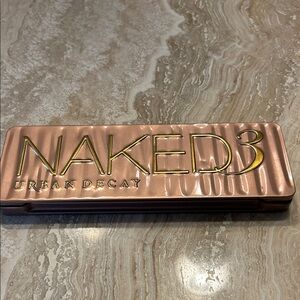 Urban Decay Naked3 Palette - Shimmering Gold and Rose